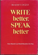 Reader&#39;s Digest Write Better, Speak Better Reader&#39;s Digest Association - £1.53 GBP