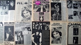 REX SMITH ~ Twenty (20) B&amp;W Vintage ARTICLES from 1980-1983 ~ Clippings - £10.11 GBP