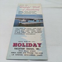 Vintage Wonderful World Of Houseboating Mississippi River Holiday Vacati... - £14.23 GBP