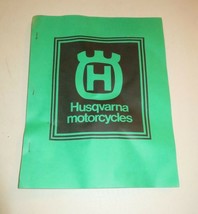 1985 Husqvarna Dirt Bike Owners Manual - $49.98
