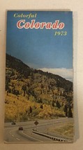 1973 Colorado Vintage Travel Map Fold Out Brochure Booklet Ephemera M2 - $7.91