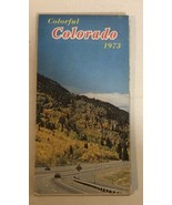 1973 Colorado Vintage Travel Map Fold Out Brochure Booklet Ephemera M2 - $7.91