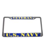 Eagle US Navy Veteran Chrome Auto License Plate Frame - $16.78