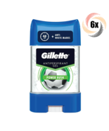 6x Sticks Gillette Power Rush Antiperspirant Gel Deodorant | 70ml 48H Pr... - $706.33 MXN