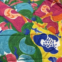 Vintage Ralph Lauren Twin Comforter Costa Paradiso 80&#39;s Colorful Vibrant... - $197.99