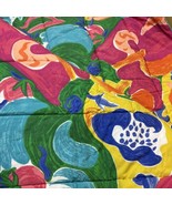 Vintage Ralph Lauren Twin Comforter Costa Paradiso 80&#39;s Colorful Vibrant... - £158.23 GBP