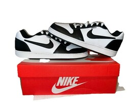 NIB Nike Ebernon Low Premium &#39;White Black&#39; AQ1774-102 Size 11 - $1,369.29 MXN