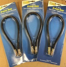 3 Pack Plews 10-219 Lubrimatic 18&#39;&#39; Flexible Standard Grease Gun Hoses - $18.60