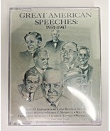 Great American Speeches 1931-1947 In Their Own Voices Cassettes NEW SKU U48 - £11.98 GBP