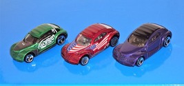 Hot Wheels Lot of 3 Loose Chrysler Pronto Dark Red Purple Green - £2.33 GBP
