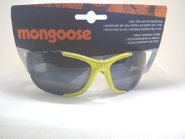 NEW Boys Kids - Mongoose - Sunglasses yellow sport biking wrap - £5.56 GBP