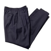 Trousers Pants Lands End Women&#39;s Black High Rise Casual Dress Slacks Sz 10 - $19.88