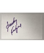 Sandy Koufax Signed Autographed 3x5 Index Card #2 - Los Angeles Dodgers - £62.90 GBP