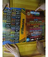 The Cure Poster Fillmore AFI Download Festival 2 Sided - $60.72 CAD