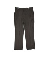 DAVID CHU LINCS Men&#39;s 36x30 Brown Cotton Chino Golf Pants, Straight Leg ... - $26.46 CAD