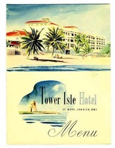 Tower Isle Hotel Breakfast Menu St Mary Jamaica British West Indies 1952 - £37.21 GBP