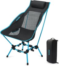 High Back Lightweight Folding Camping Chair From G4Free With A Carry Bag, Side - £56.88 GBP