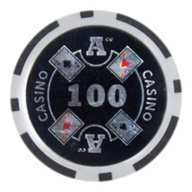 Ace Casino 14-Gram Poker Chips (25-pack) - Clay Composite - $16.99