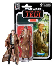 Kenner Star Wars Return Of the Jedi 40th Anniversary Han Solo (Endor) 6&quot; Fig MOC - £17.54 GBP