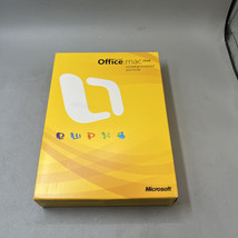 Microsoft Office Mac 2008 Home &amp; Student Edition With 3 Product Keys - £12.23 GBP