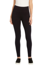 Max &amp; Mia Women&#39;s French Terry Legging BLACK  Women&#39;s Sz L NWT - $276.68 MXN