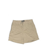 Eddie Bauer Women&#39;s Laid Back Twill Pull On Tan Shorts Size 8 - £22.93 GBP
