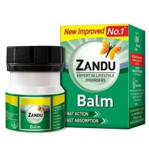 2 Pc X ZANDU Balm 50 ml cold headache, muscle joint pain, backache Free Ship - £9.24 GBP