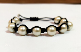 Handmade, Item, Bracelet,Baroque Pearl, Pracelet, adjustable, mens, pearl, brace - £8.77 GBP