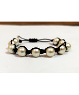 Handmade, Item, Bracelet,Baroque Pearl, Pracelet, adjustable, mens, pear... - $209.43 MXN