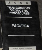 2005 Chrysler Pacifica Transmission Diagnostic Procedure Manual Oem Mopar Book - $16.01