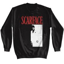 Scarface Tony Montana Movie Poster Sweater Pacino Vintage Cuban Mafia Merch - £37.98 GBP+