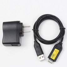 Usb Ac Adapter Battery Charger +Usb Cord For Samsung Tl205 Tl210 Tl220 I8 Camera - £15.73 GBP