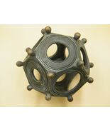 Custom made resin replica of Roman Dodecahedron. Natural size. Decoration - $815.48 MXN