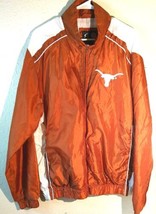 Texas Longhorns Windbreaker Size XL Burnt Orange White &quot;FLAWS&quot; - £10.26 GBP