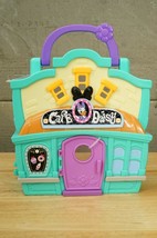 Disney Store London Playset Cafe Daisy Duck Carry Case No Figures Plasti... - $369.26 MXN
