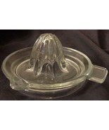 Vintage Anchor Hocking Glass Juice Squeezer With Spout - GDC -NICE VINTA... - $36.66 CAD