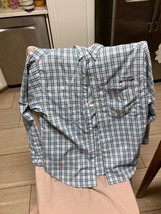 Columbia PFG Plaid Shirt Size S - $21.78