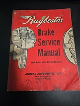 RAYBESTOS BRAKE SERVICE MANUAL 1966 AUTOMOTIVE REPLACEMENT CATALOG USED ... - $11.41