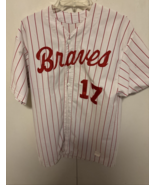 Vintage Braves Jersey  Men’s Large Union Made - $1,180.44 MXN