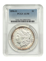 1896-O $1 Pcgs AU50 - £161.42 GBP