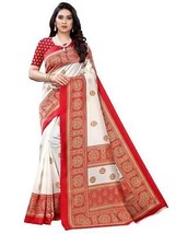 Damenkleid Jacquard Standardlänge Saree Sari f - $1.99