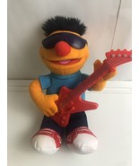 Hasbro Ernie Sesame Street ROCK &amp; ROLL W/Guitar 12” Plush - $18.75