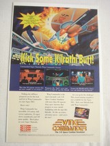 1992 Color Ad Wing Commander Video Game - £6.24 GBP