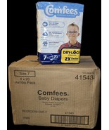 COMFEES DIAPERS Size 7 Case (80ct) - 4 Packs of 20 (SEALED PACKS/CASE) (... - $33.70 CAD