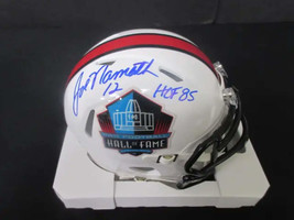 JOE NAMATH SIGNED HOF SPEED MINI HELMET COA - $204.93