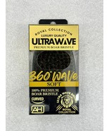 ABSOLUTE HOT ULTRAWAVE 100% PREMIUM BOAR BRISTLE CURVED BRUSH (SOFT) - HBWB01 - $5.99