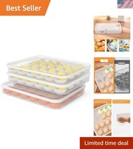 BPA-Free Deviled Egg Storage Set, Clear &amp; Portable for Easy Transport - ... - $40.50