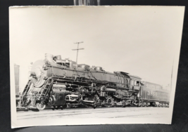 Atchison Topeka &amp; Santa Fe Railway Railroad ATSF #3860 2-10-2 Locomotive Photo - £11.00 GBP