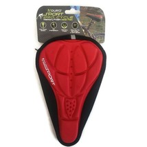Aduro Sport Pro Cycle Memory Foam Seat Pad Fits Narrow Bike Seats Red Pa... - $6.14