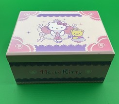 A Rare Vintage Sanrio 2005 Hello Kitty Wood Jewelry Music Box Not Working! - £32.11 GBP